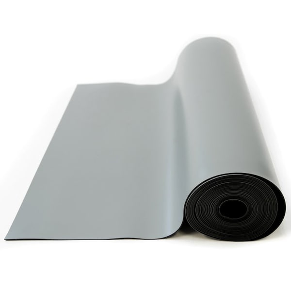 ESD Anti-Static High Temperature Table Mat Roll, 2.5 Ft. x 10 Ft., Gray